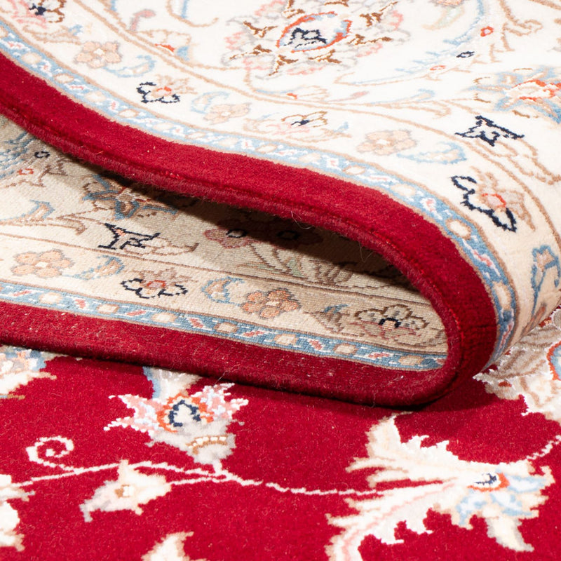 Alfombra Persa - Tabriz - Real - 206 x 147 cm - rojo