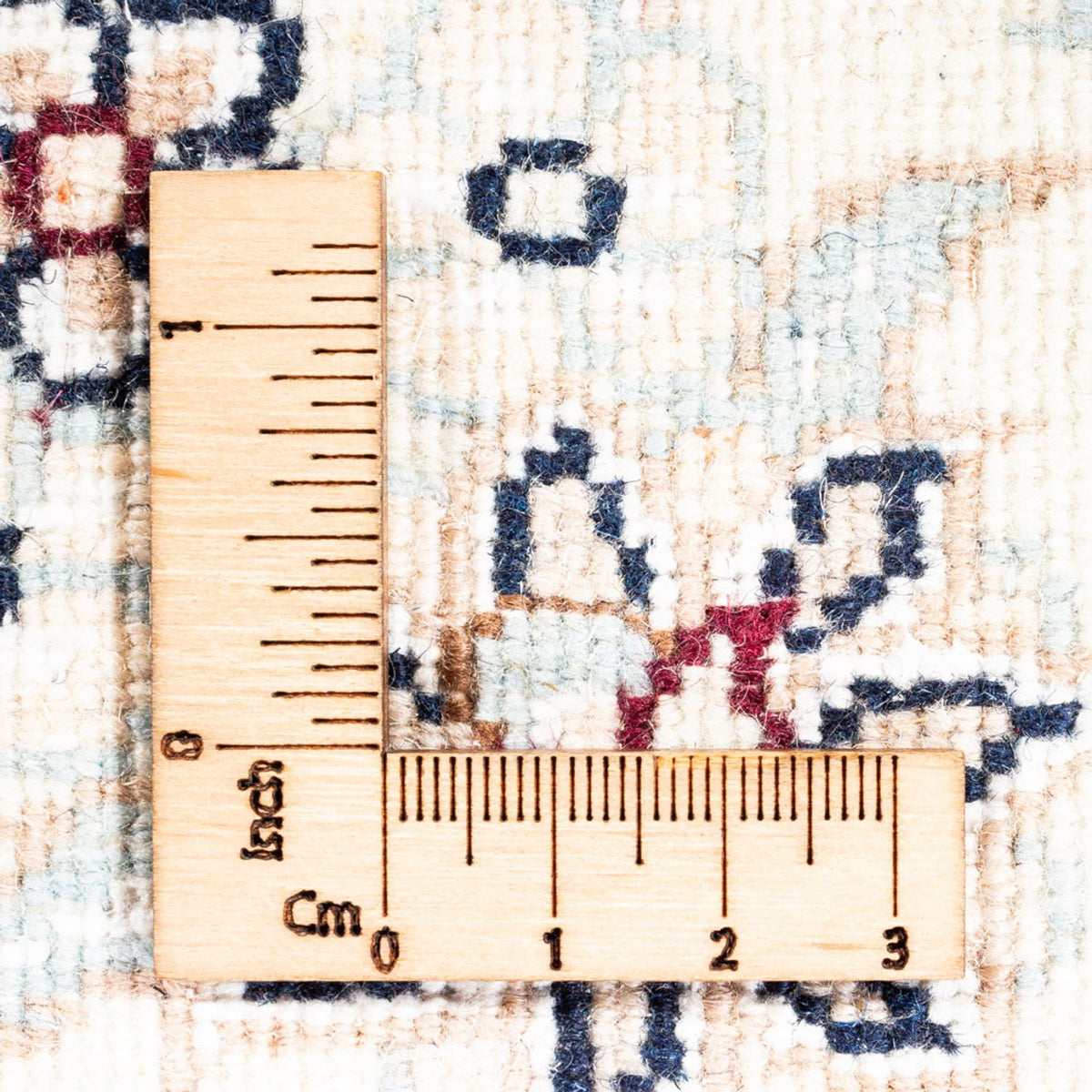 Alfombra Persa - Nain - Prima - 171 x 120 cm - rojo oscuro