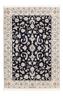 Alfombra Persa - Nain - Prima - 154 x 107 cm - azul oscuro