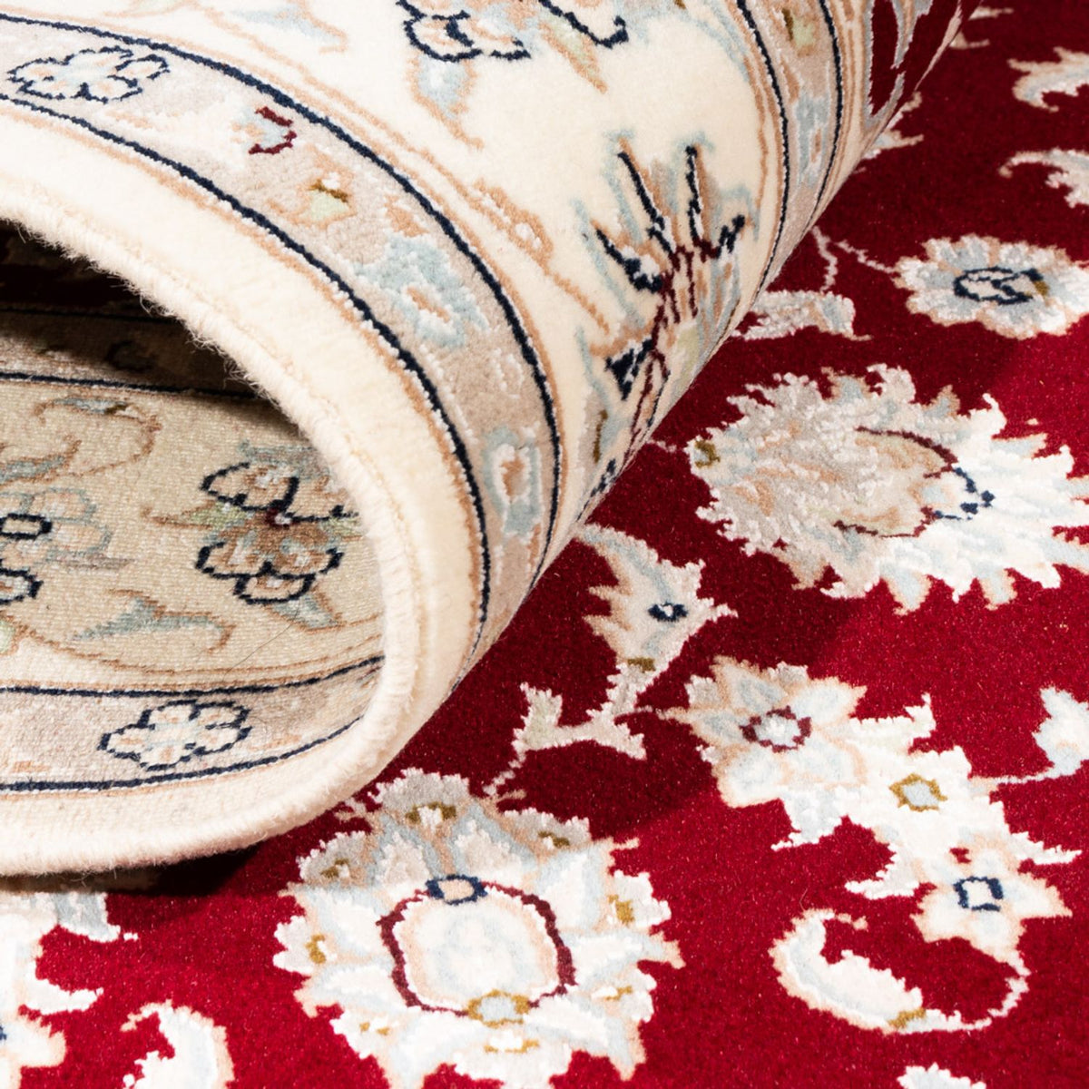 Alfombra Persa - Nain - Prima - 173 x 117 cm - rojo