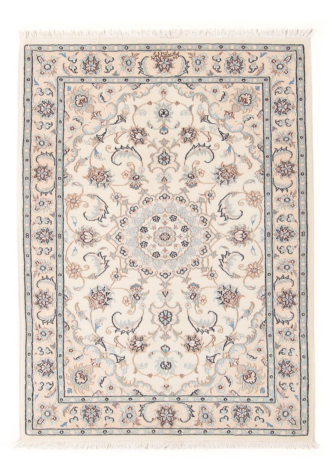 Alfombra Persa - Nain - Prima - 117 x 80 cm - crema