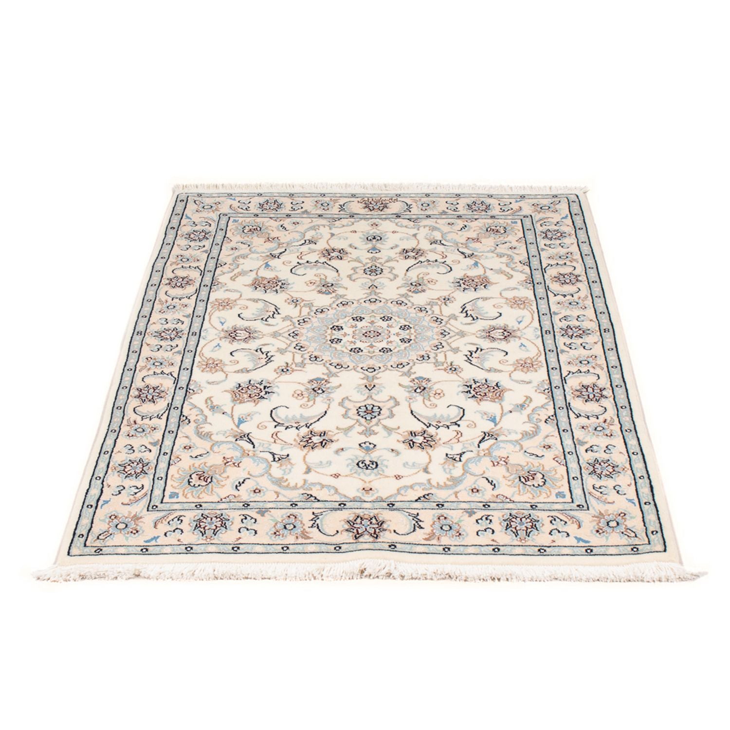 Alfombra Persa - Nain - Prima - 117 x 80 cm - crema