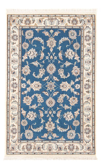 Alfombra Persa - Nain - Prima - 120 x 77 cm - azul claro