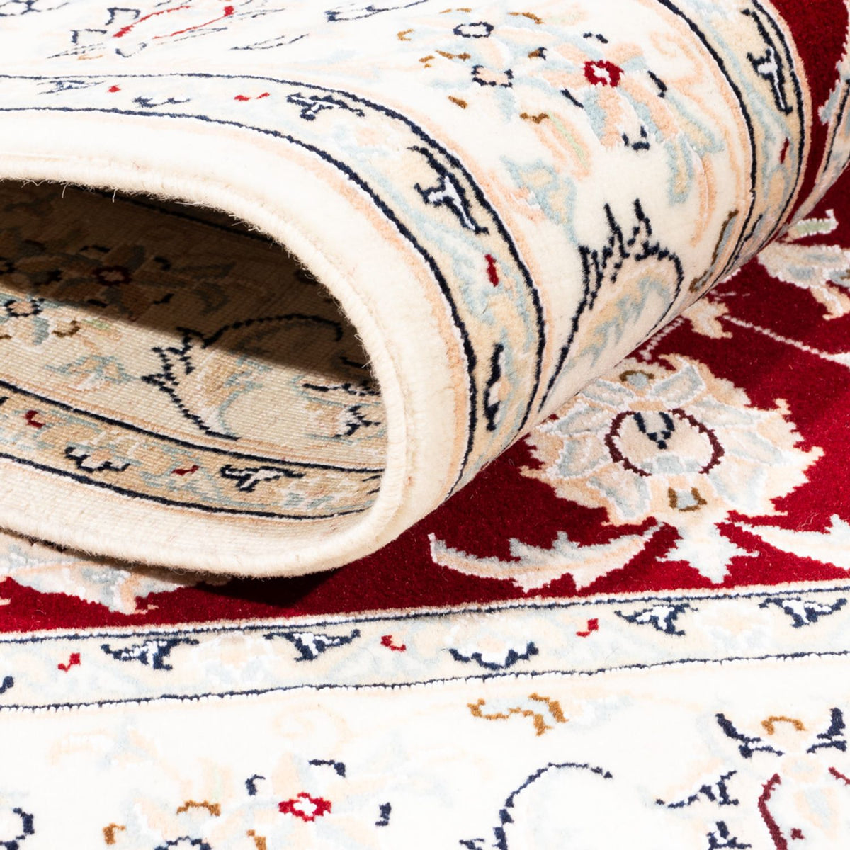 Alfombra Persa - Nain - Prima - 160 x 108 cm - rojo