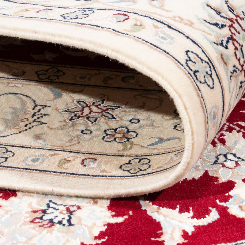 Alfombra Persa - Nain - Real - 178 x 120 cm - rojo