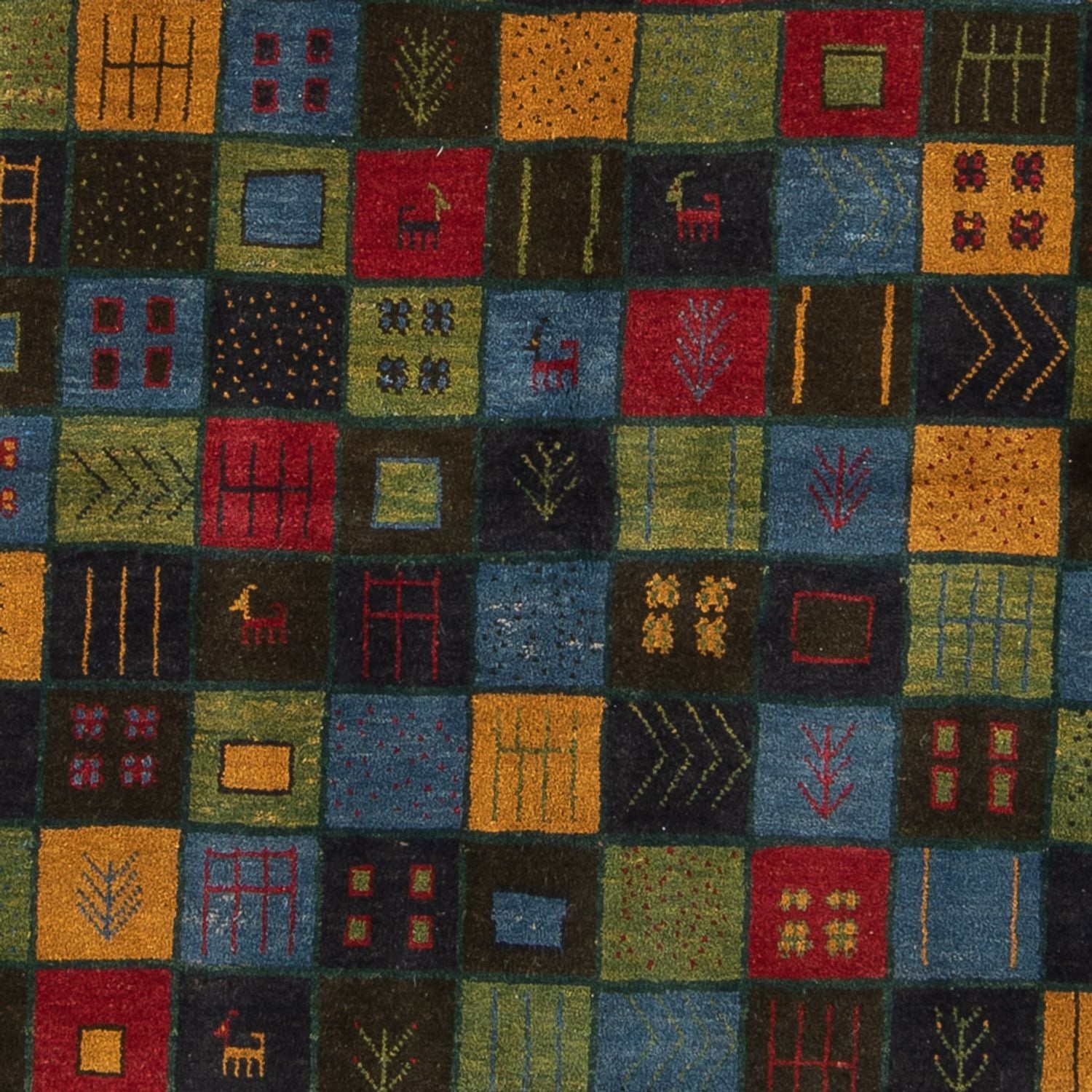 Alfombra Gabbeh - Persa - 234 x 174 cm - multicolor