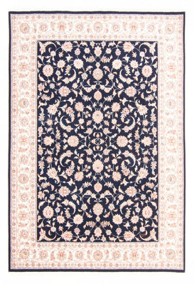 Alfombra Persa - Tabriz - Real - 234 x 167 cm - azul oscuro