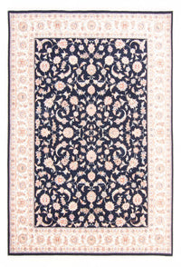 Alfombra Persa - Tabriz - Real - 234 x 167 cm - azul oscuro