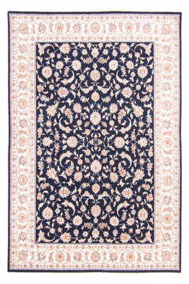 Alfombra Persa - Tabriz - Real - 241 x 168 cm - azul oscuro