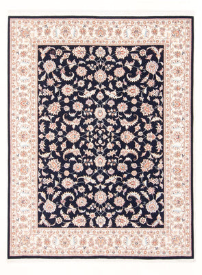 Alfombra Persa - Tabriz - Real - 197 x 149 cm - azul oscuro