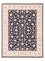 Alfombra Persa - Tabriz - Real - 197 x 149 cm - azul oscuro