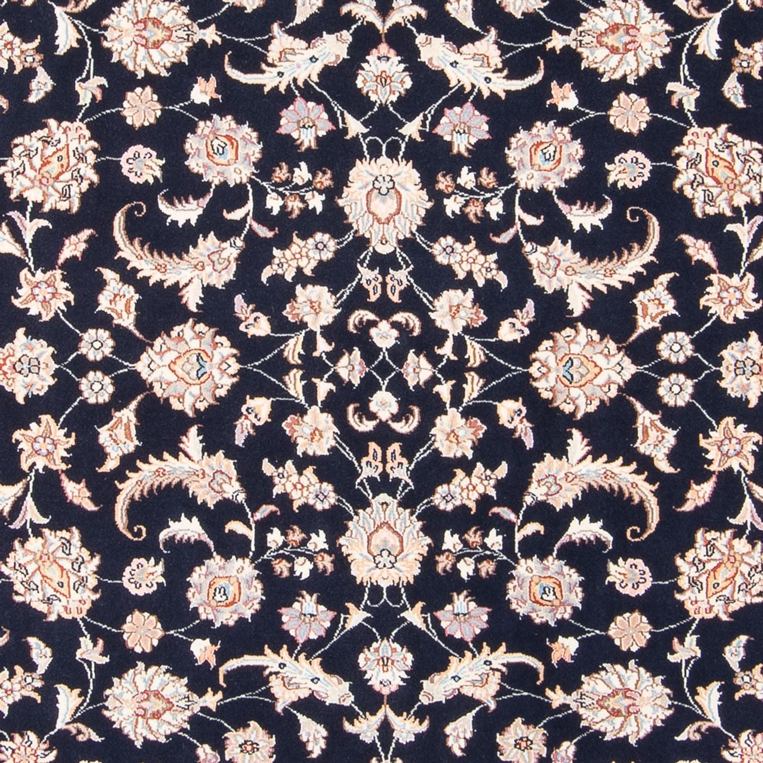 Alfombra Persa - Tabriz - Real - 197 x 149 cm - azul oscuro