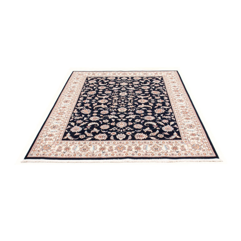 Alfombra Persa - Tabriz - Real - 197 x 149 cm - azul oscuro