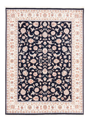 Alfombra persa - Tabriz - 200 x 149 cm - azul oscuro