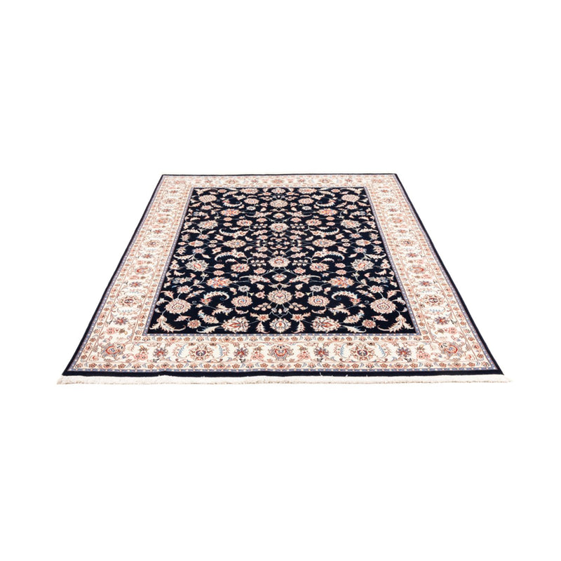 Alfombra persa - Tabriz - 200 x 149 cm - azul oscuro