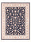 Alfombra Persa - Tabriz - Real - 196 x 150 cm - azul oscuro