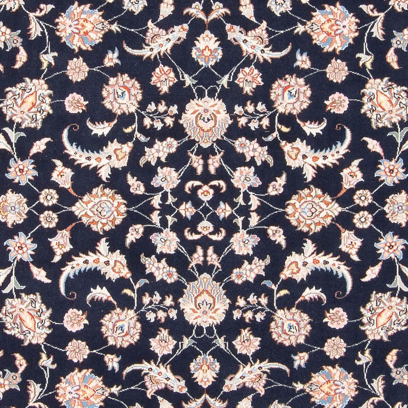Alfombra Persa - Tabriz - Real - 196 x 150 cm - azul oscuro