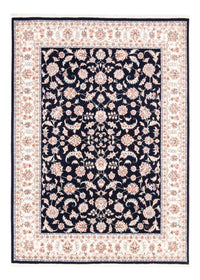 Alfombra persa - Tabriz - 201 x 150 cm - azul oscuro