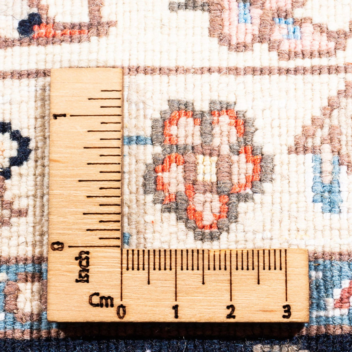 Alfombra persa - Tabriz - 201 x 150 cm - azul oscuro