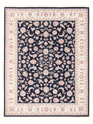 Alfombra Persa - Tabriz - Real - 202 x 151 cm - azul oscuro