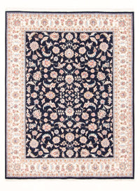 Alfombra Persa - Tabriz - Real - 200 x 149 cm - azul oscuro