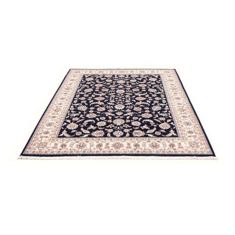 Alfombra Persa - Tabriz - Real - 200 x 149 cm - azul oscuro
