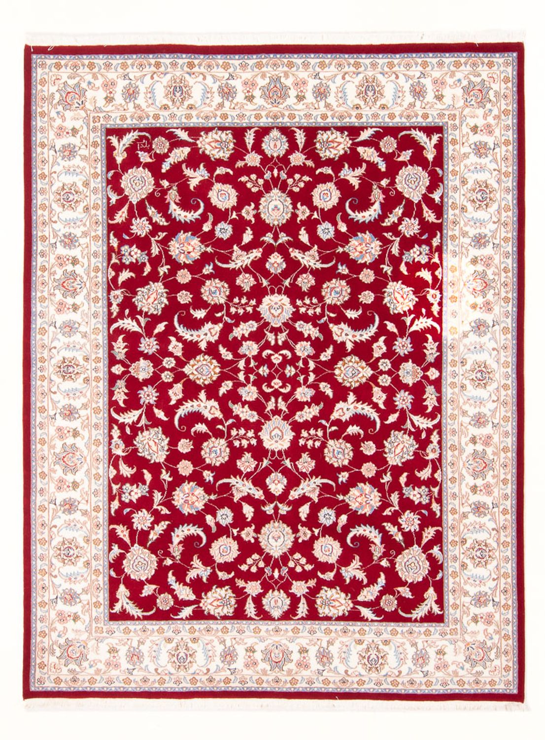 Alfombra Persa - Tabriz - Real - 203 x 149 cm - rojo