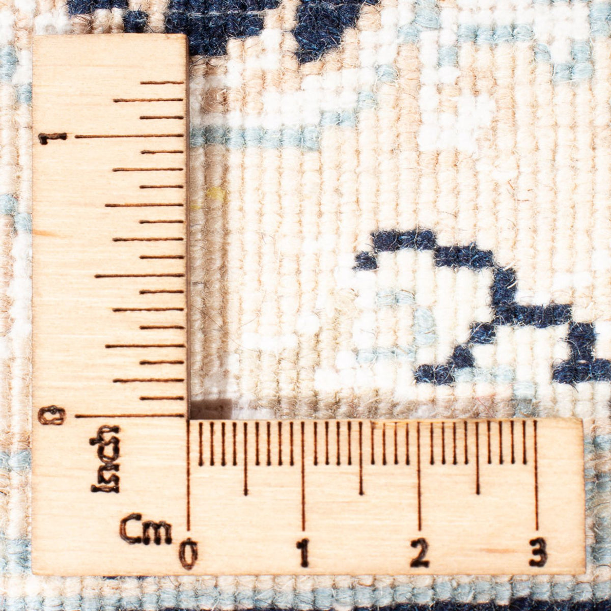 Alfombra Persa - Nain - Prima - 120 x 81 cm - azul oscuro