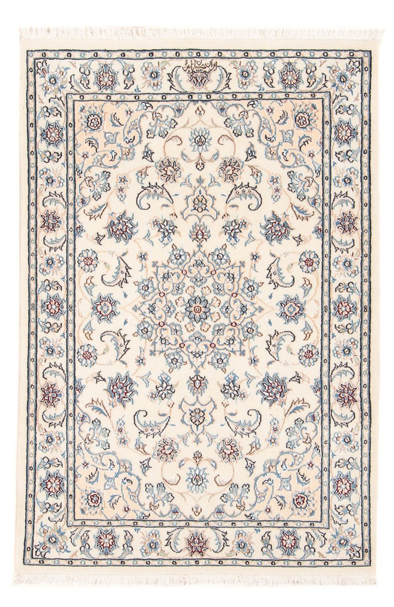 Alfombra Persa - Nain - Prima - 121 x 82 cm - crema