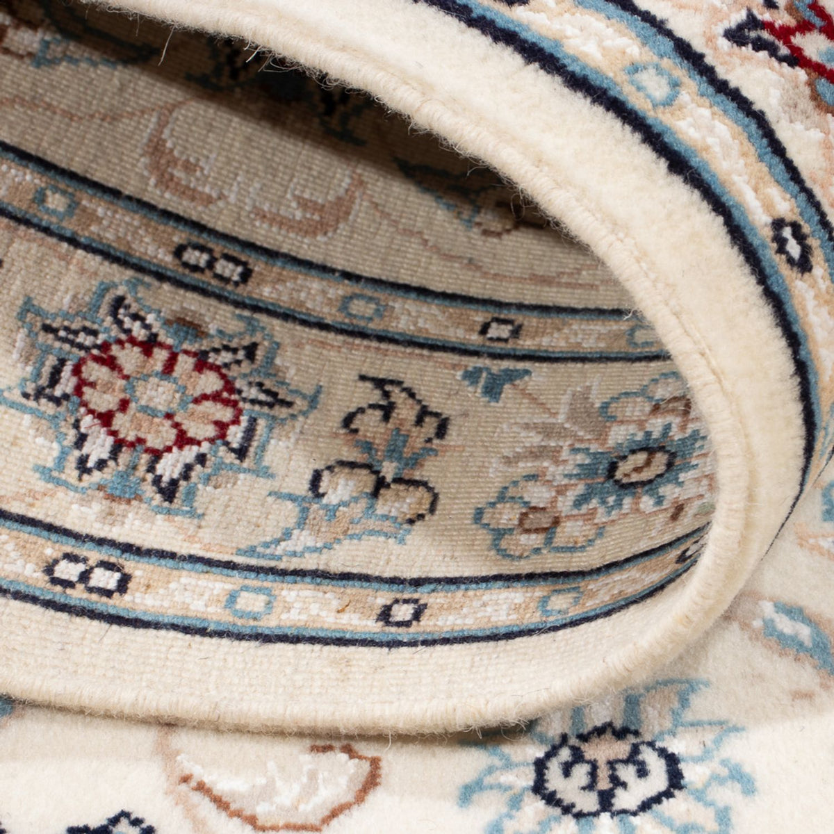 Alfombra Persa - Nain - Prima - 121 x 82 cm - crema