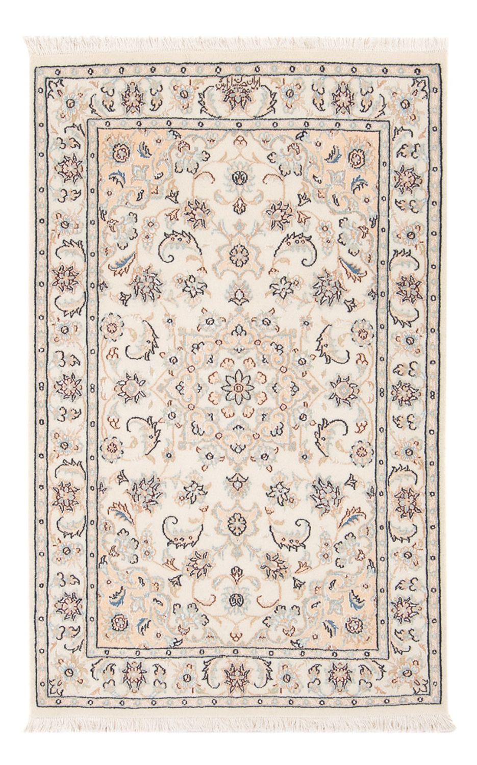 Alfombra Persa - Nain - Prima - 125 x 78 cm - crema