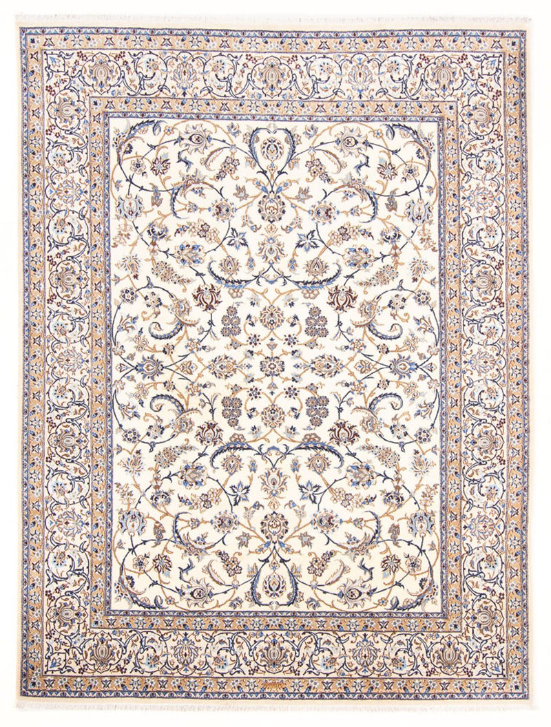 Alfombra Persa - Nain - Real - 278 x 200 cm - crema