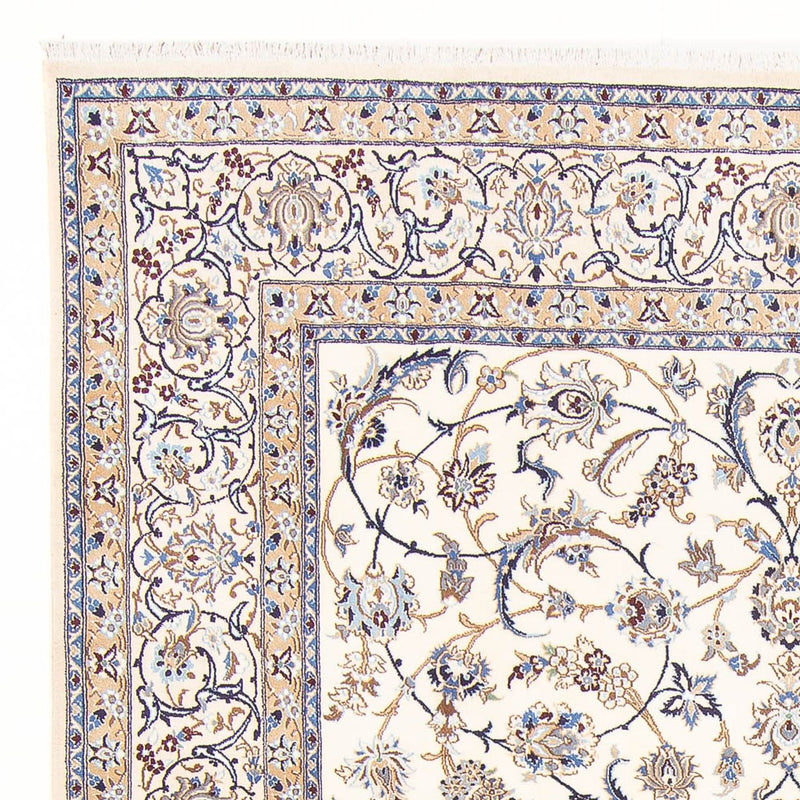 Alfombra Persa - Nain - Real - 278 x 200 cm - crema