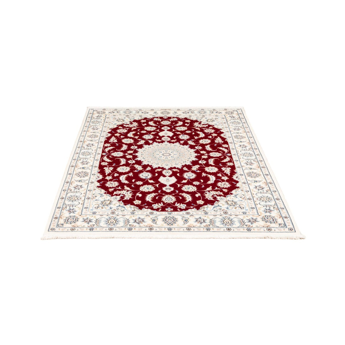 Alfombra Persa - Nain - Prima - 174 x 120 cm - rojo
