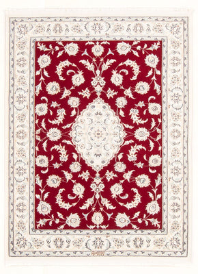 Alfombra Persa - Nain - Real - 152 x 107 cm - rojo