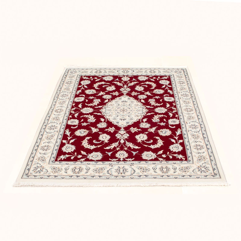 Alfombra Persa - Nain - Real - 152 x 107 cm - rojo