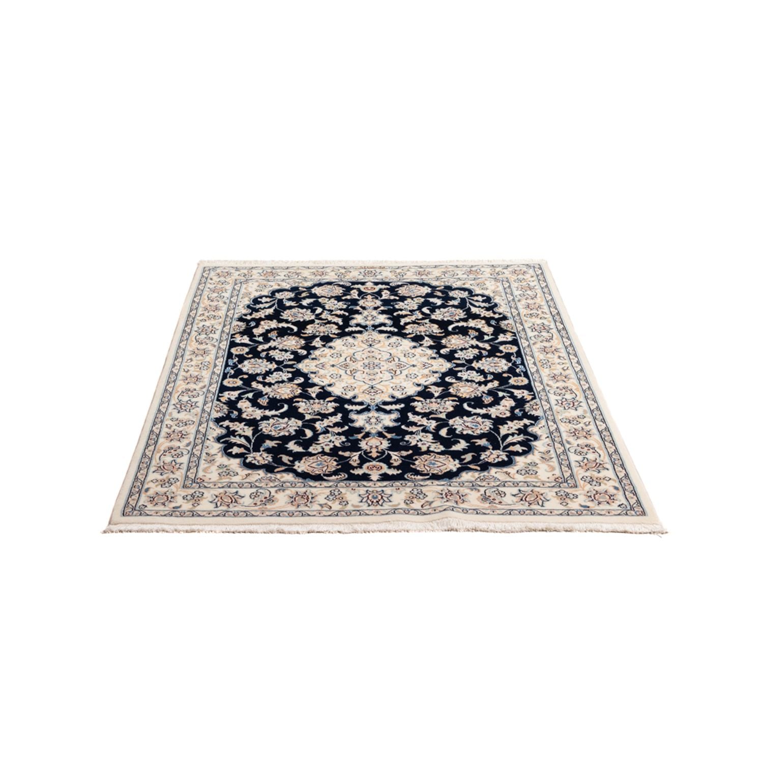 Alfombra Persa - Nain - Prima - 151 x 108 cm - azul