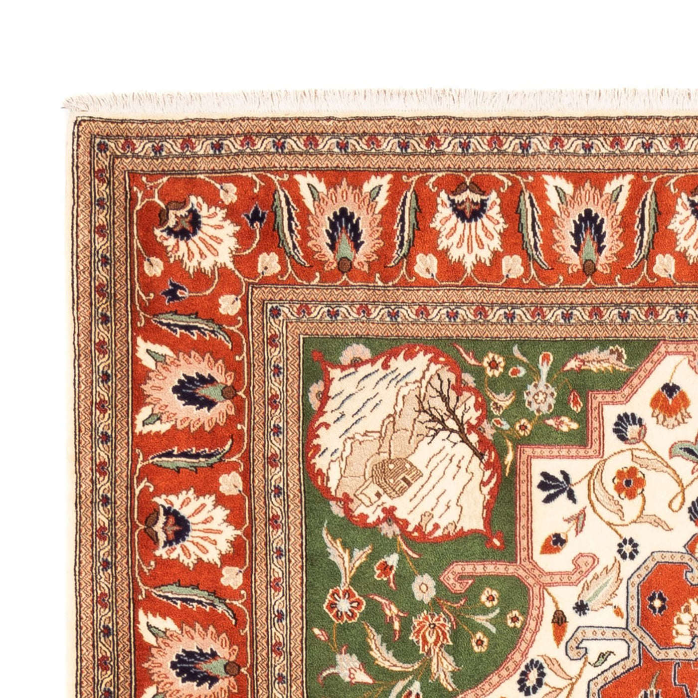 Qom Alfombra 230x172cm - Alfombra persa