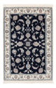 Alfombra Persa - Nain - Prima - 121 x 78 cm - azul oscuro