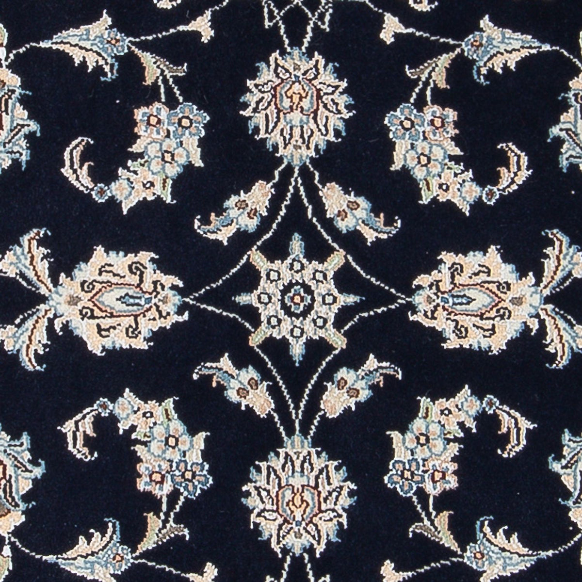 Alfombra Persa - Nain - Prima - 121 x 78 cm - azul oscuro