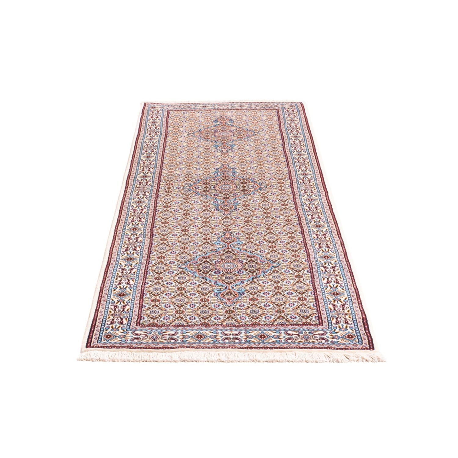 Alfombra de pasillo Alfombra persa - Clásica - 240 x 76 cm - crema