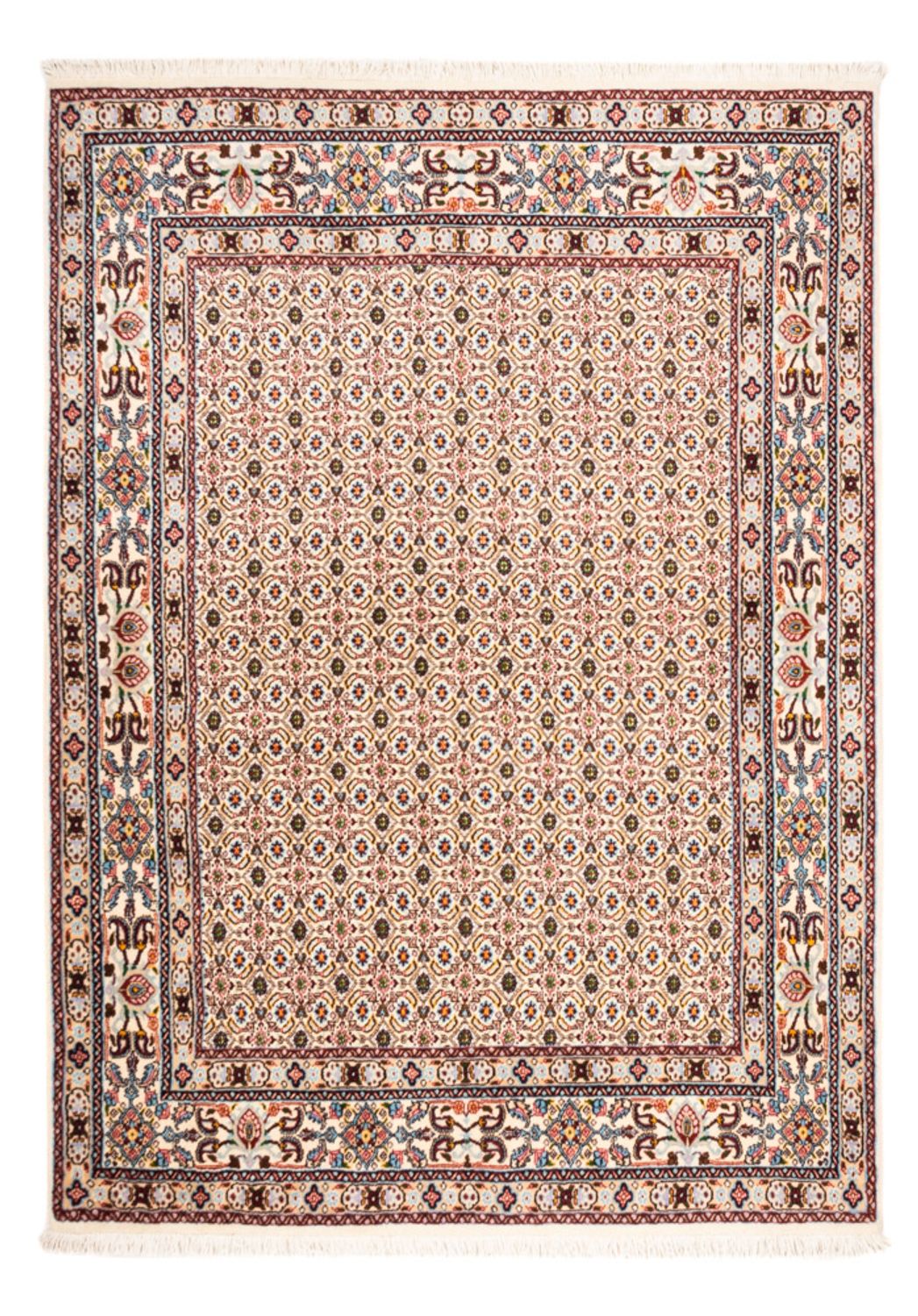 Alfombra persa - Clásica - 196 x 147 cm - beige