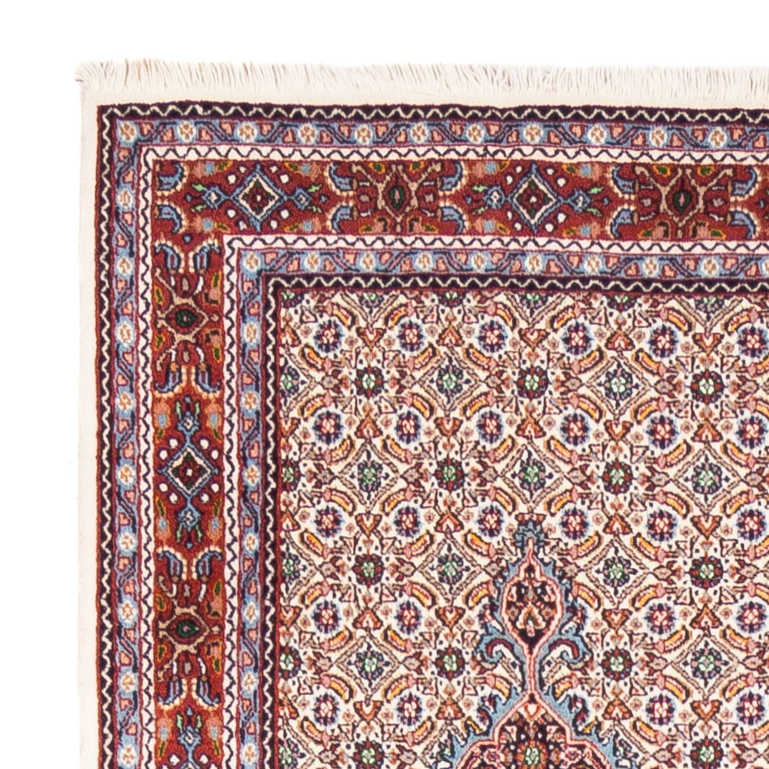 Alfombra de pasillo Alfombra persa - Clásica - 397 x 78 cm - crema
