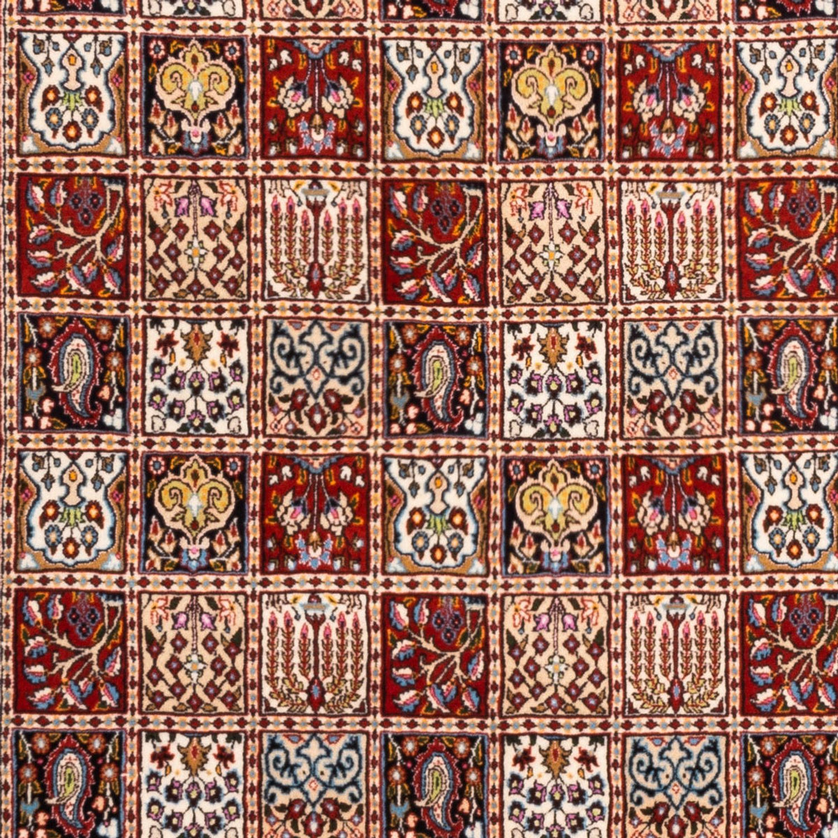 Alfombra persa - Clásica - 202 x 146 cm - multicolor