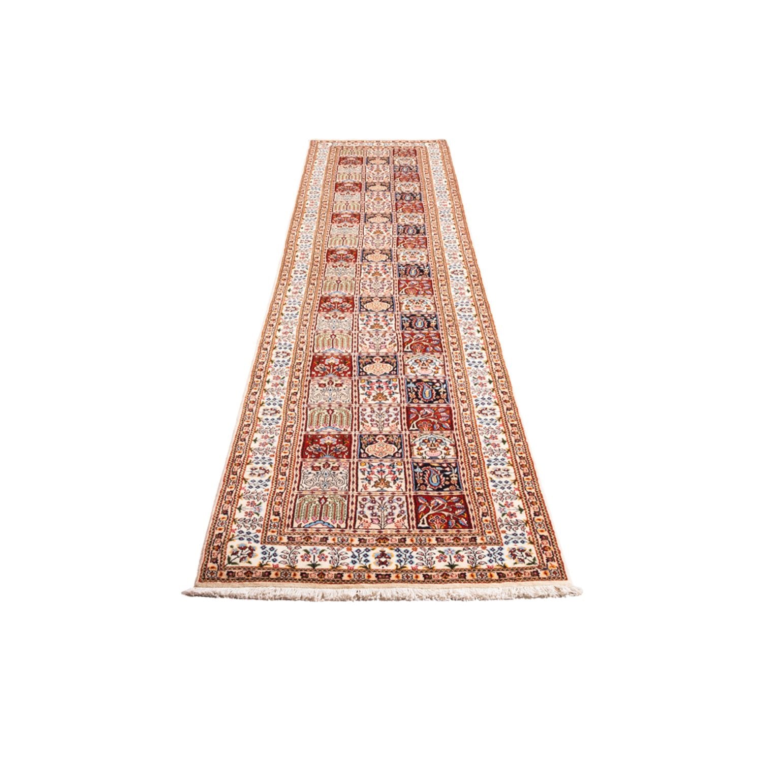 Alfombra de pasillo Alfombra persa - Clásica - 386 x 78 cm - multicolor