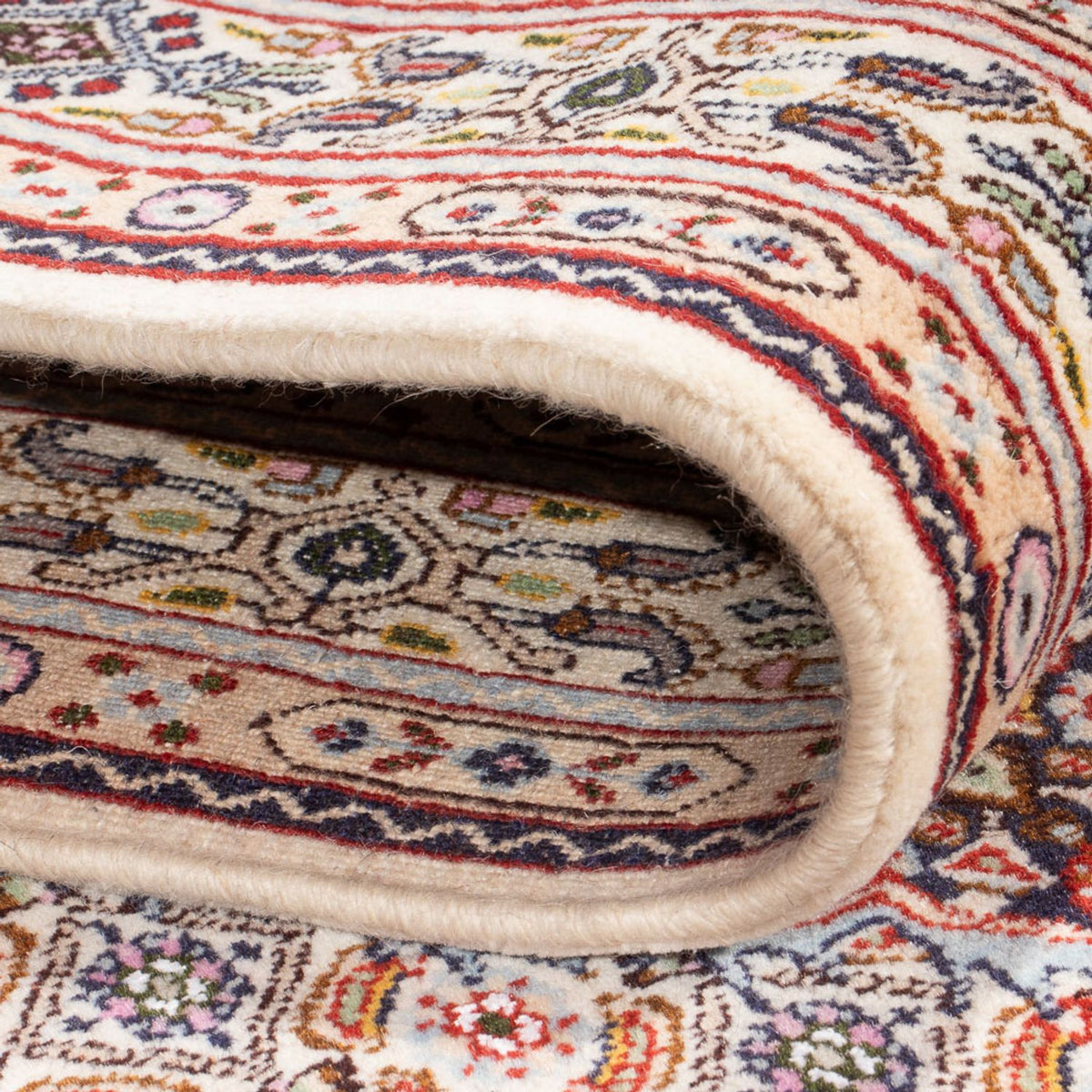 Alfombra de pasillo Alfombra persa - Clásica - 398 x 76 cm - crema