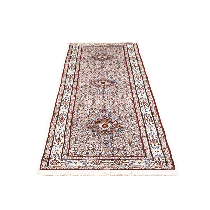 Alfombra de pasillo Alfombra persa - Clásica - 242 x 75 cm - crema