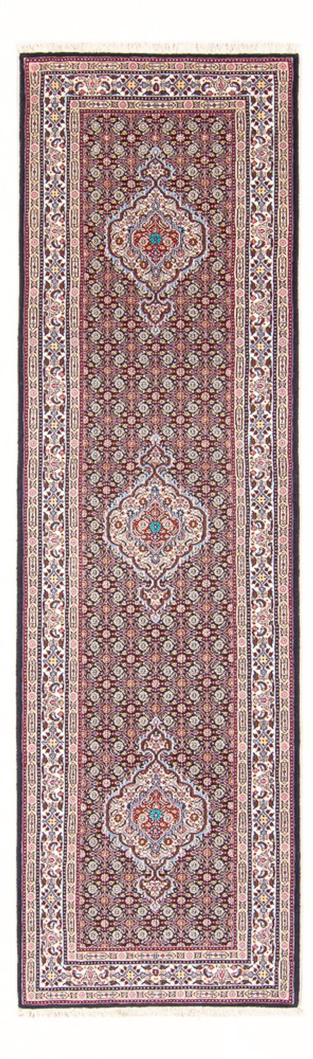 Alfombra de pasillo Alfombra persa - Clásica - 290 x 78 cm - azul oscuro