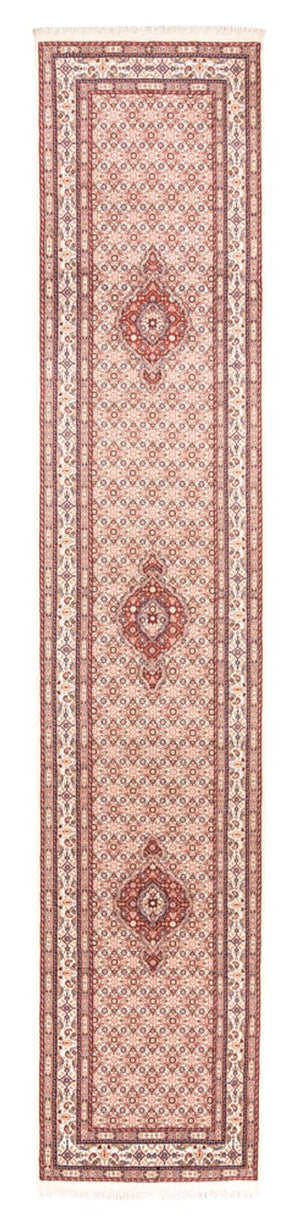 Alfombra de pasillo Alfombra persa - Clásica - 395 x 79 cm - crema