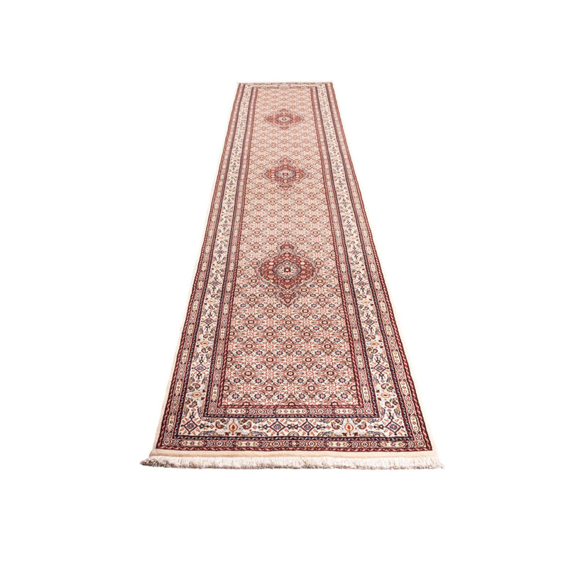 Alfombra de pasillo Alfombra persa - Clásica - 395 x 79 cm - crema